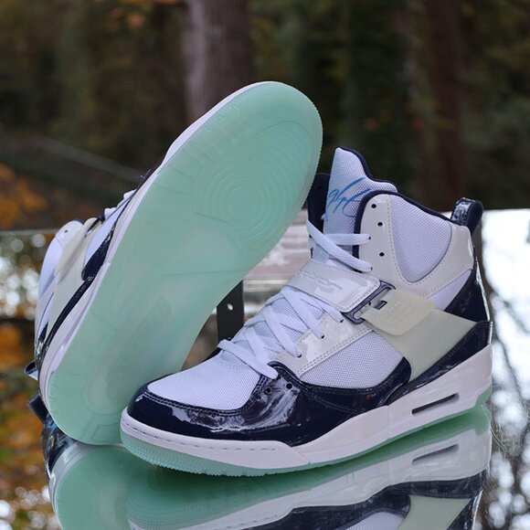 Air Jordan Flight 45 High Midnight Navy - Picture 7 of 15